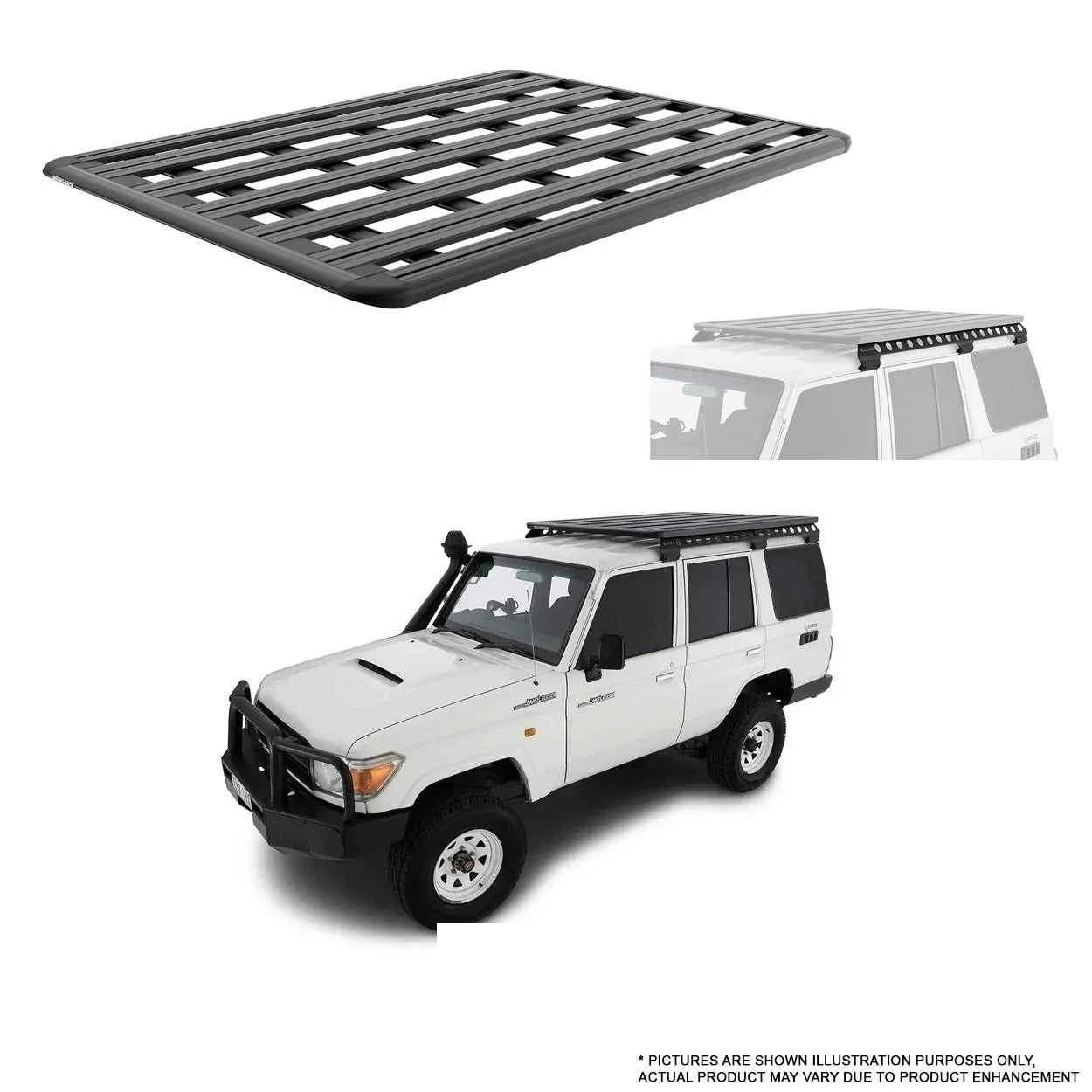 RHINO-RACK | PIONEER PLATFORM 6 | LC76 2007-2025 | BB 1900MM X 1380MM/2100MM X 1430MM