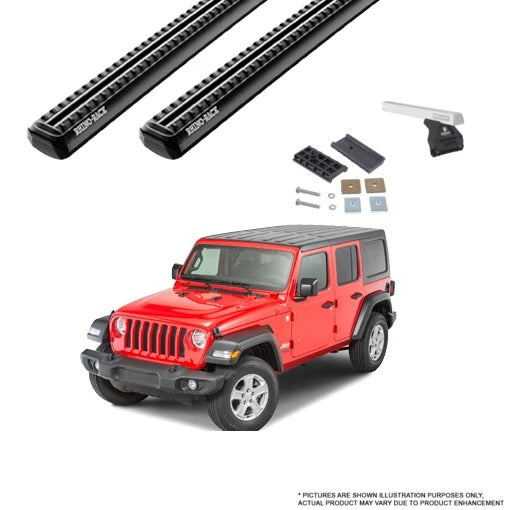 RHINO-RACK | SPORTZ BAR | JL (4DR) HARD TOP 2018+ | RL 1500MM