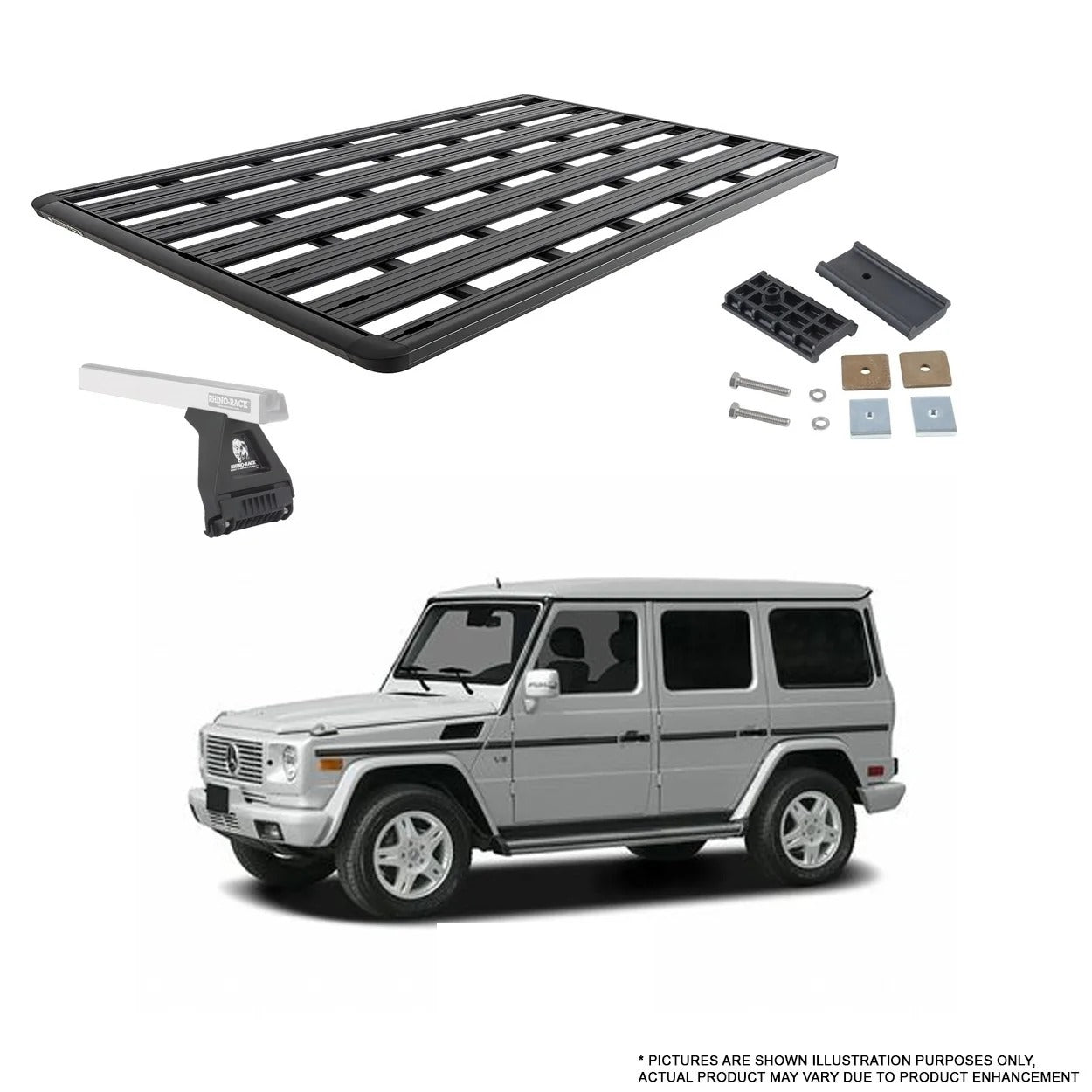 RHINO-RACK | PIONEER PLATFORM 5 | G-CLASS 2007-2022 | RL 2528MM X 1586MM
