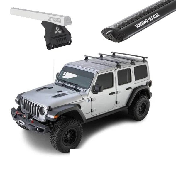RHINO-RACK | VORTEX BAR & LEGS | JL 2DR/4DR HARD TOP 2018-2020/JT 4DR HARD TOP 2020-2022
