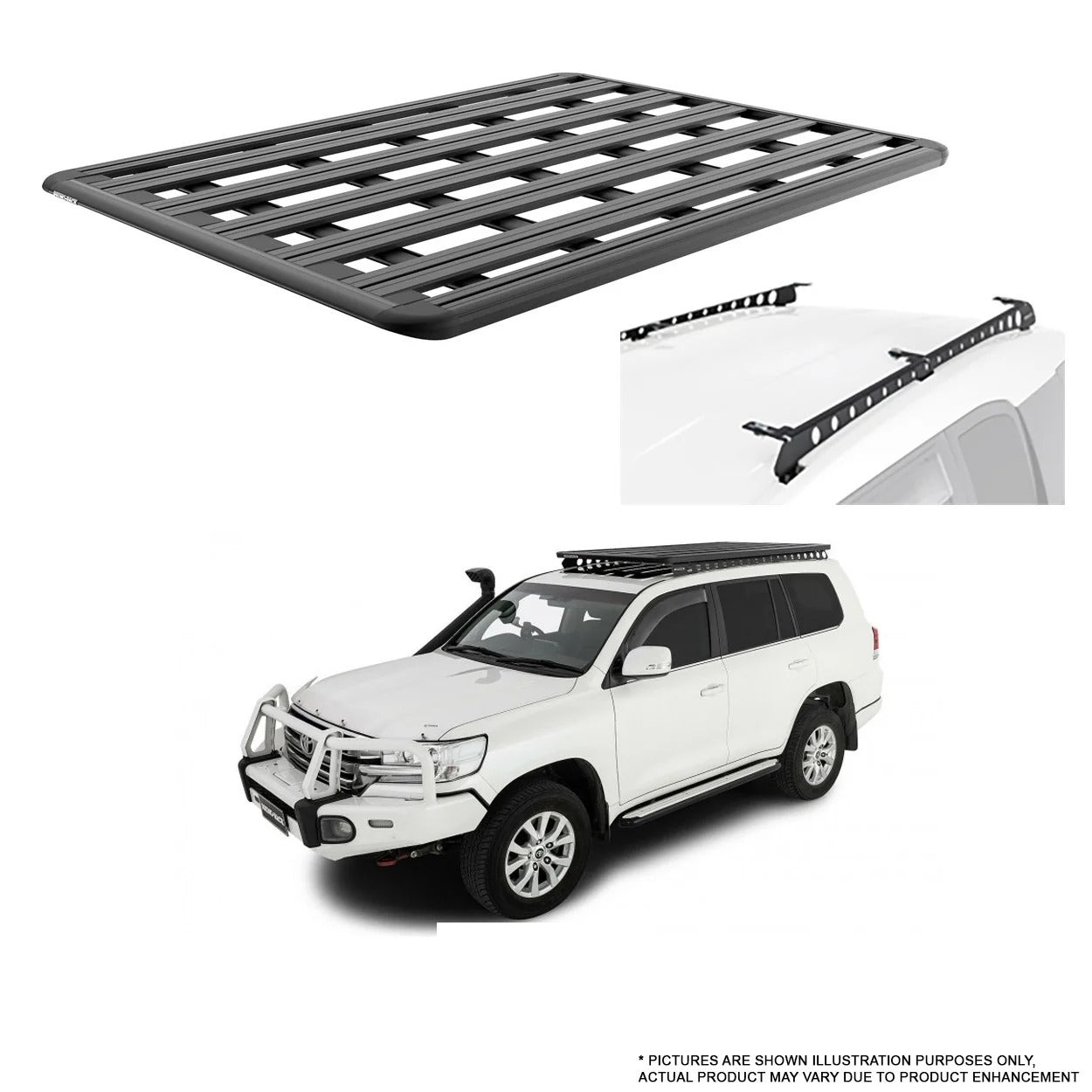 RHINO-RACK | PIONEER PLATFORM 6 | LC200 2008-2021 | BB 2100MM X 1240MM