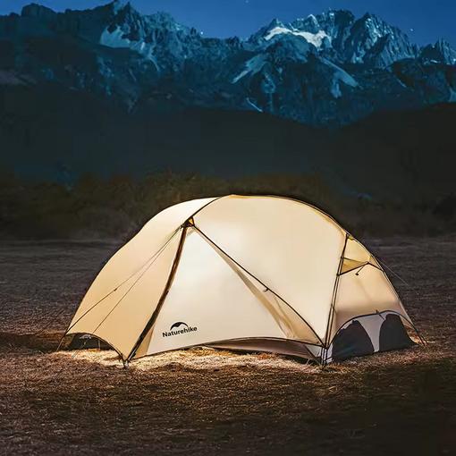 Naturehike Mongar UL Backpacking Tent 215x190x110 - Moon Rock Sand