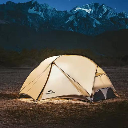 Naturehike Mongar UL Backpacking Tent 215x190x110 - Moon Rock Sand