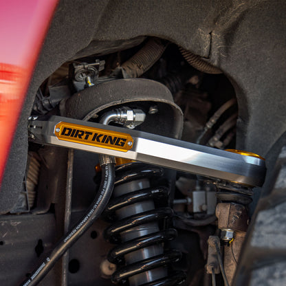 Dirt King Billet Upper Control Arms - installed