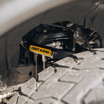 Dirt King Billet Upper Control Arms - installed