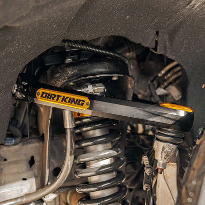 Dirt King Billet Upper Control Arms - installed