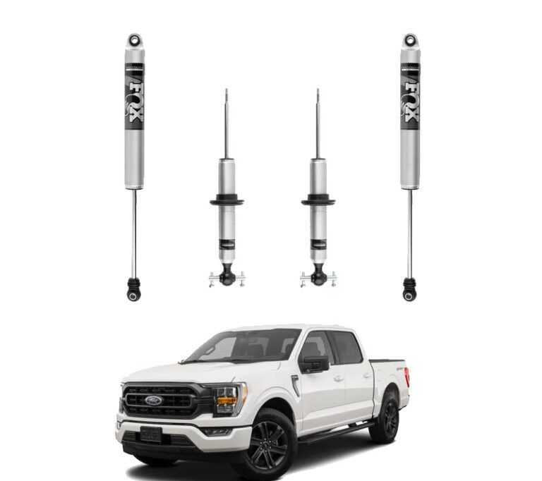 FOX | 0-2.5″ FRONT & 0-1″ REAR 2.0 PERFORMANCE SHOCKS KIT | F150 4WD 2021+