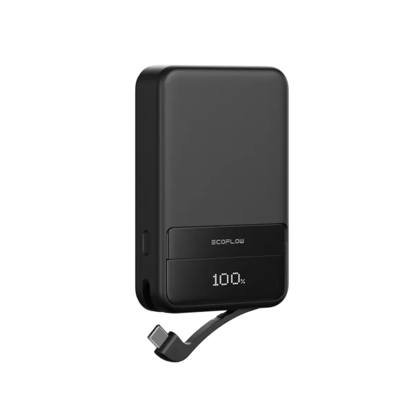 EcoFlow RAPID Magnetic Power Bank 10000mAh Qi2 Black