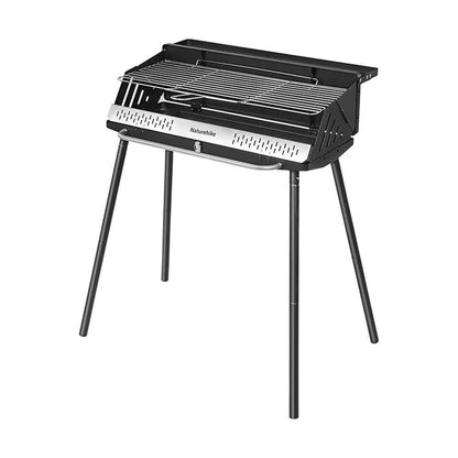 Naturehike Vertical Barbecue Grill 80x48x84 - Black