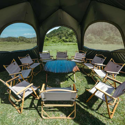 Naturehike Cloud Boundar Quick Opening Canopy 462x400x224 - Hexagonal - Quicksand Gold