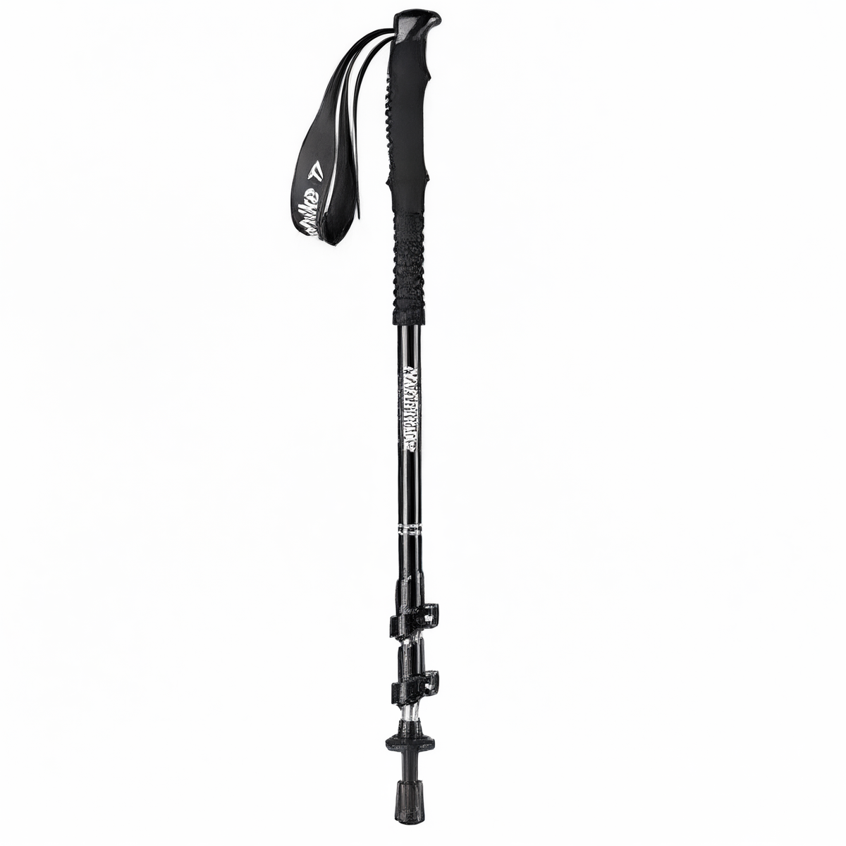 Naturehike ST01 3-Node 6061 AL Trekking Pole - Black (62-135CM）