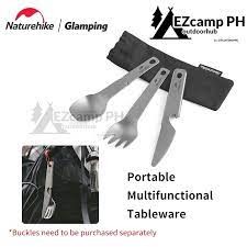 Naturehike titanium knife, fork and Spoon set - Titanium
