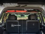 LC200 Standalone Rear Roof Shelf [With Small Side Molle Panels]