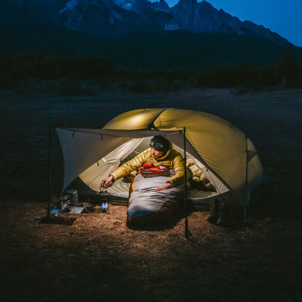 Naturehike Mongar UL Backpacking Tent 215x190x110 - Moon Rock Sand