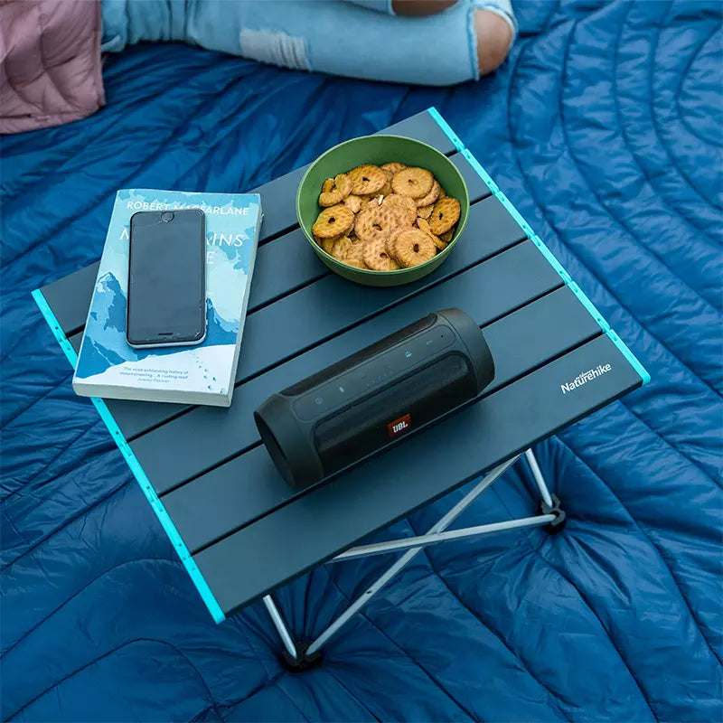 Naturehike FT08 Aluminium alloy folding table (Small) - Rock Black