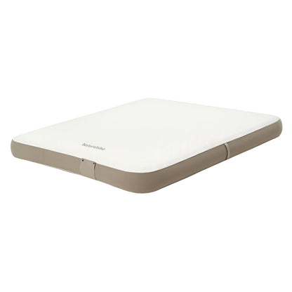 Naturehike DREAM Series Brushed Inflatable Air Mattress with Built-in Pump 200x150x20- Ice Coffee