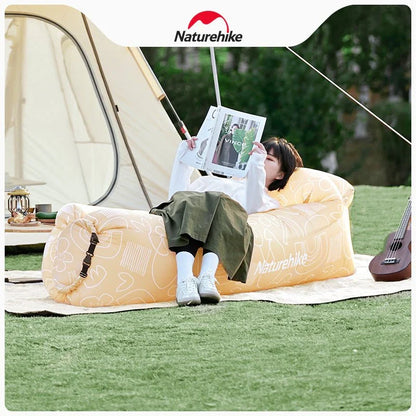 Naturehike Printing Inflatable Sofa Beige
