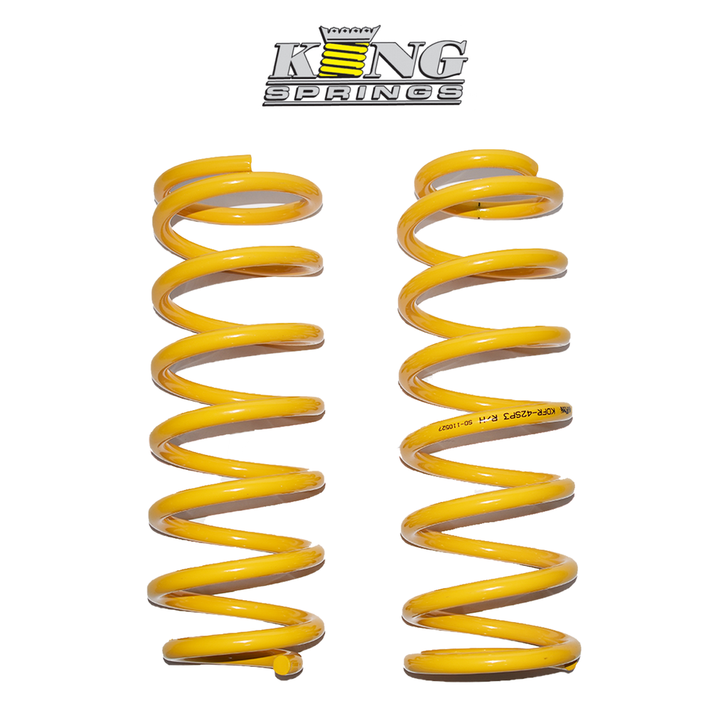 King Springs Yellow Front 2 Inch Raised Load 50-100 Kgs Nissan Patrol Y61/Y60 (Pair)