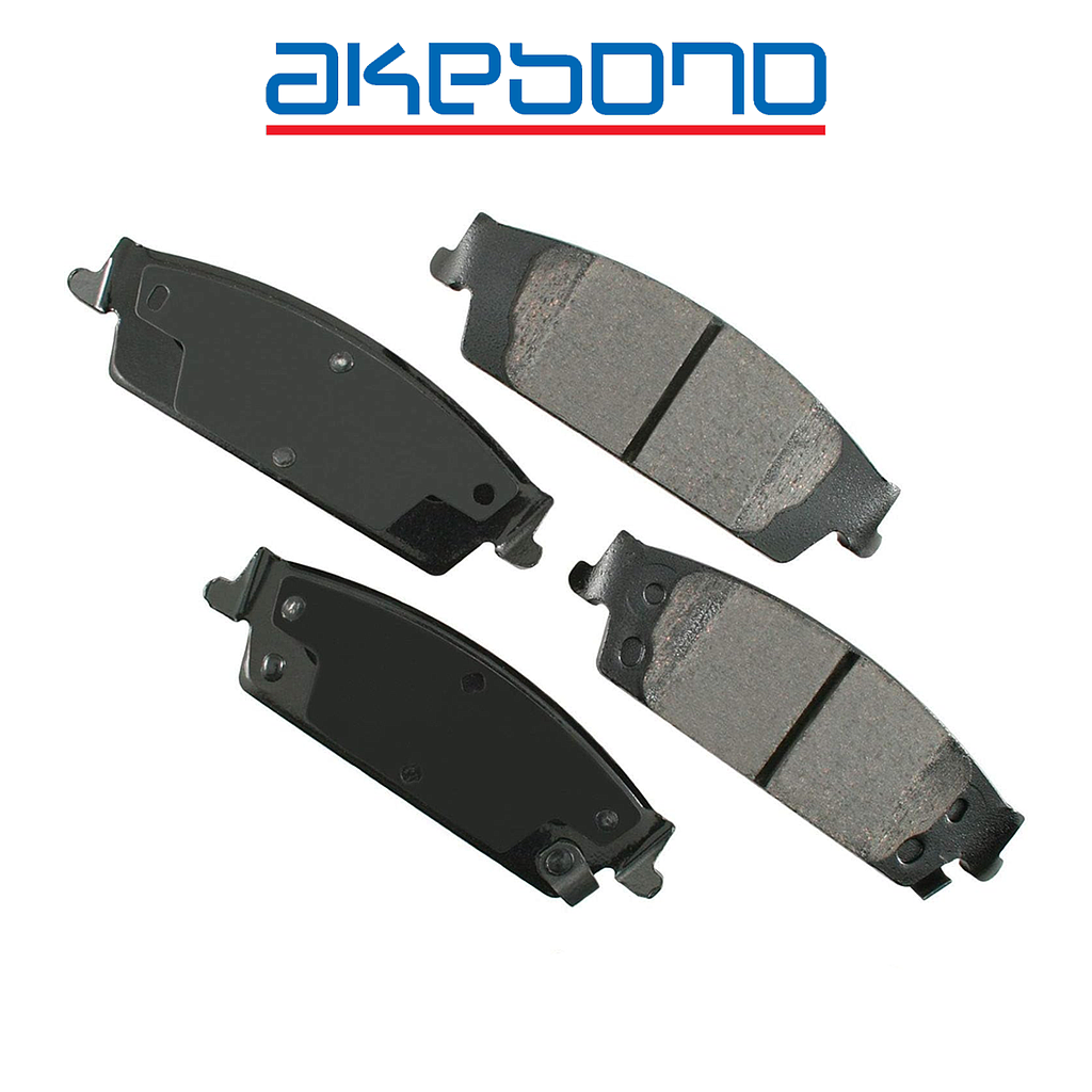 Akebono Brake Pad Rear GMC/Chevy Sierra/Silverado 1500 14-18 (Pair)