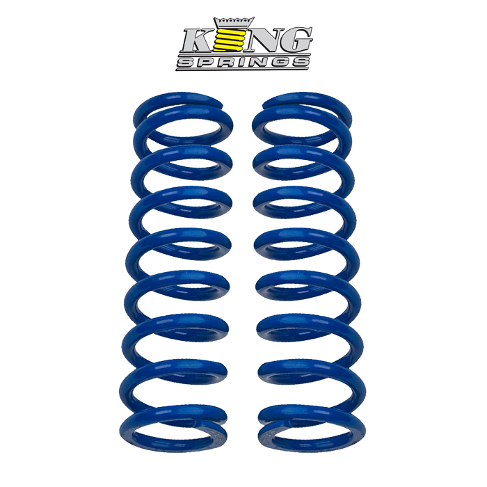 King Springs Blue Front 1.15 Inch Raised Comfort Toyota LC79 (Pair)