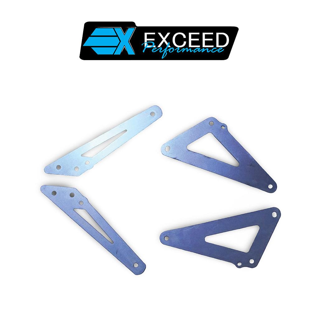Exceed Fan Brackets Attached with Gear cooler GMC/Chevy Sierra/Silverado (Kit)
