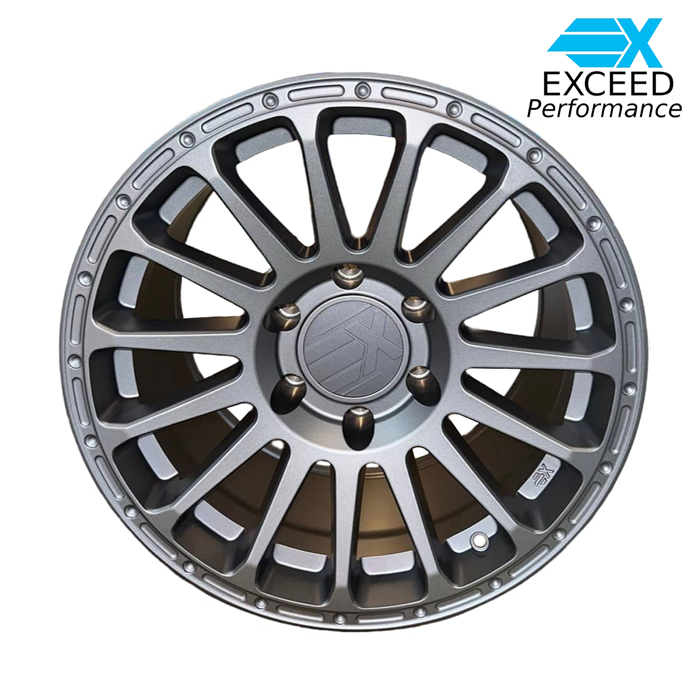 Exceed Wheels Size 17x8.5 6x139.7 ET 35, CB 106.25 Matt Dark Grey (Piece)