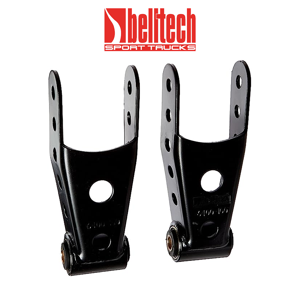 Belltech Lowering Shackles Rear - Ford F-150 15-20