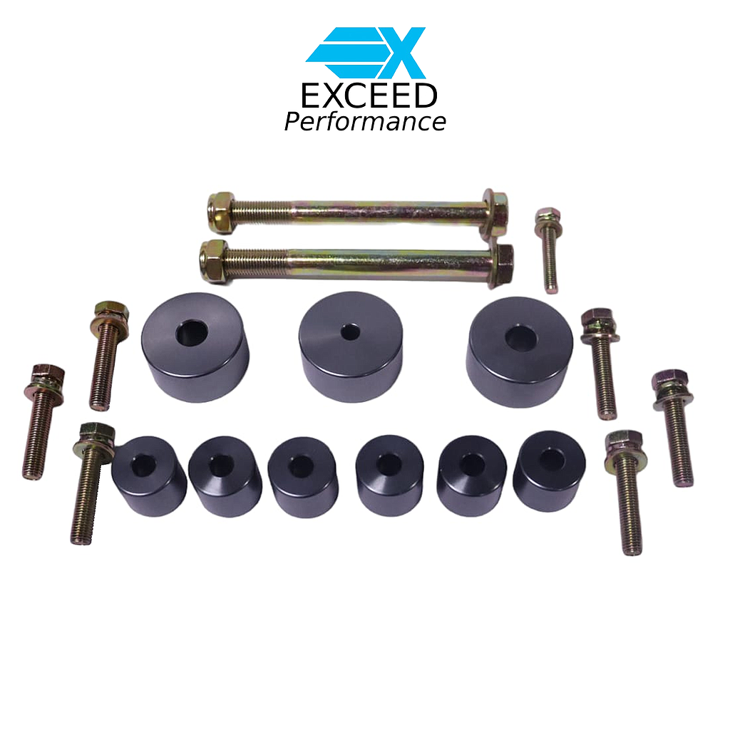 Exceed Diff Drop 25mm Toyota LC200  (Kit)