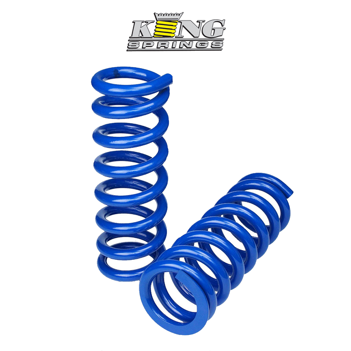 King Springs Blue Front 2 Inch Raised Comfort Toyota FJ/Hilux (Pair)