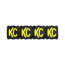 KC | FLEX ERA BAR LIGHT COVER | BLACK WITH YELLOW KC LOGO EA