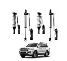 FOX | 0-2″ FRONT & 0-1.5″ REAR 2.5 FACTORY RESI ADJUSTABLE SHOCKS KIT | LC200 4WD 2008-2021
