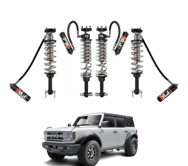 FOX | 2-4″ FRONT & 2-4″ REAR 2.5 PERFORMANCE ELITE RESI ADJUSTABLE SHOCKS KIT | BRONCO 2DR/4DR 4WD 2021+