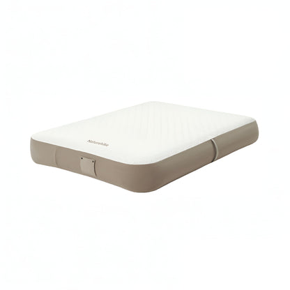 Naturehike DREAM Series Brushed Inflatable Air Mattress with Built-in Pump 200x180x20 - Ice Coffee