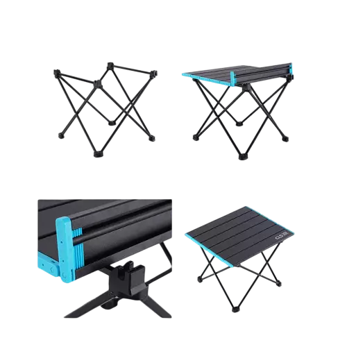 Naturehike FT08 Aluminium alloy folding table (Small) - Rock Black