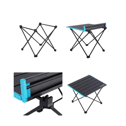 Naturehike FT08 Aluminium alloy folding table (Small) - Rock Black