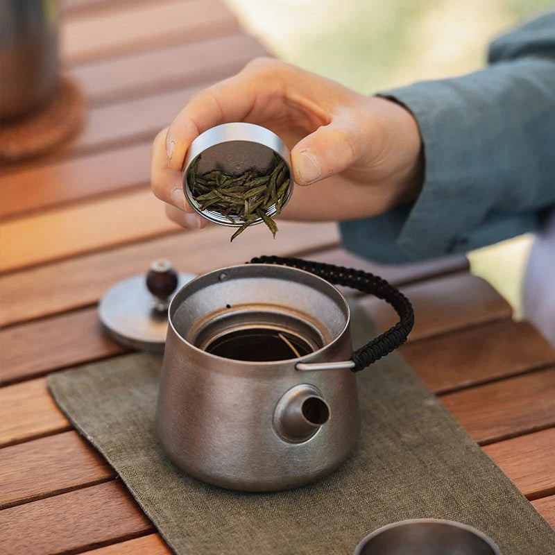 Naturehike Wild wind titanium tea set - Titanium